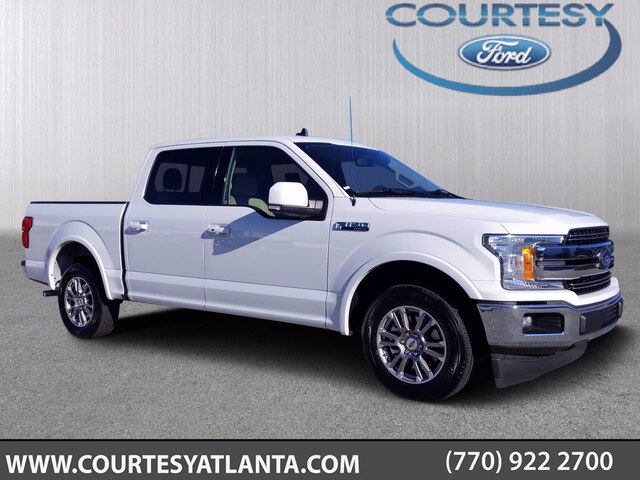 Certified 2020 Ford F-150 Lariat with VIN 1FTEW1C50LFB87954 for sale in Conyers, GA