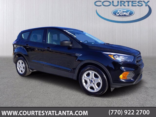 Certified 2018 Ford Escape S with VIN 1FMCU0F70JUC78117 for sale in Conyers, GA