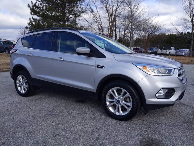 Certified 2018 Ford Escape SEL with VIN 1FMCU0HDXJUA66893 for sale in Conyers, GA