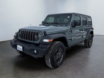 Featured new 2026 Jeep Wrangler 4-DOOR SPORT S Sport Utility for sale in Danville, IL