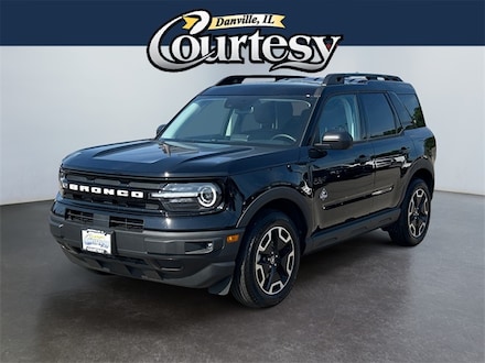 Featured used 2024 Ford Bronco Sport Outer Banks SUV for sale in Danville, IL