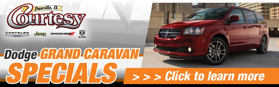 2019 Dodge Grand Caravan Specials Banner