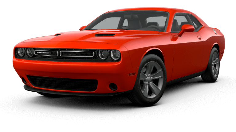 2019 Dodge Challenger SXT - orange