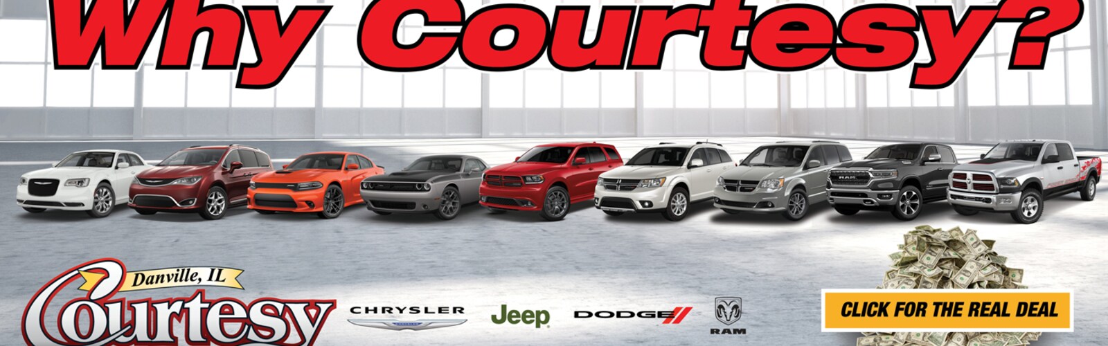 New & Used CDJR Car Dealership Courtesy Motors Danville, IL