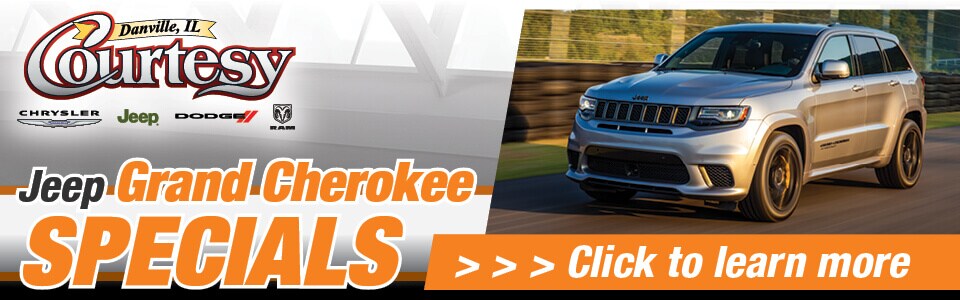 2019 Jeep Grand Cherokee Specials Banner