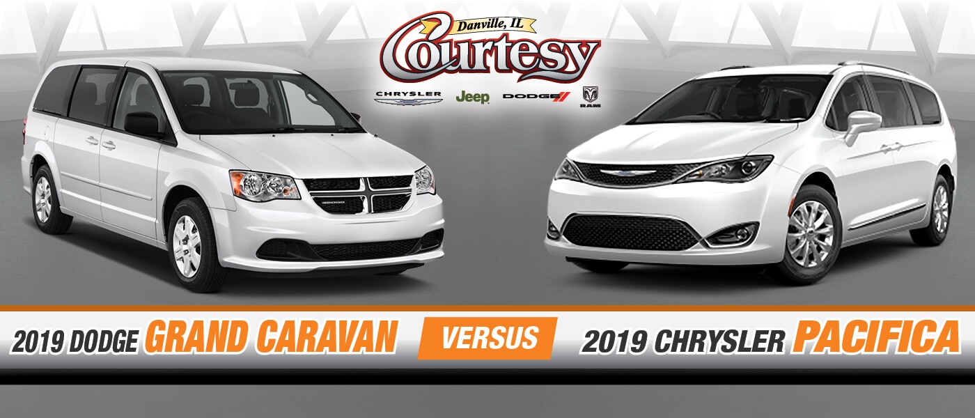 2019 Dodge Grand Caravan vs. 2019 Chrysler Pacifica