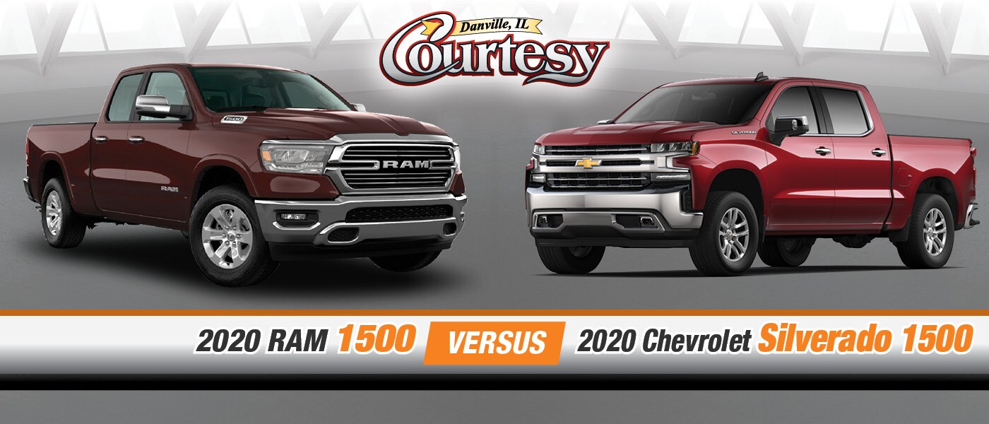 2020 Ram 1500 vs 2020 Chevy Silverado 1500