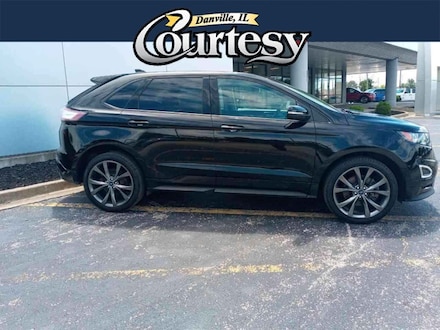 Featured used 2018 Ford Edge Sport SUV for sale in Danville, IL