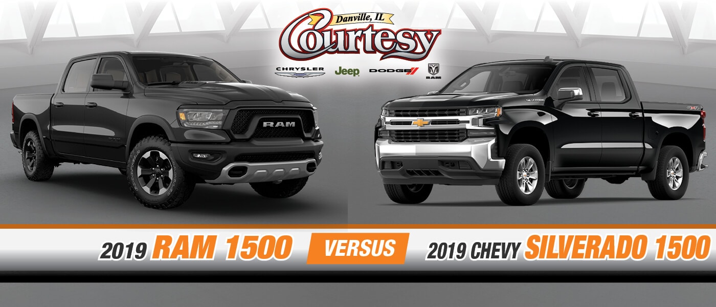 2019 Ram 1500 vs 2019 Chevy Silverado 1500
