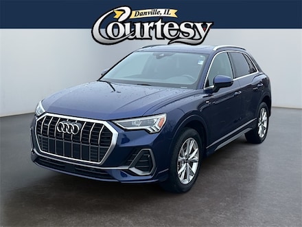Featured used 2023 Audi Q3 45 S line Premium SUV for sale in Danville, IL