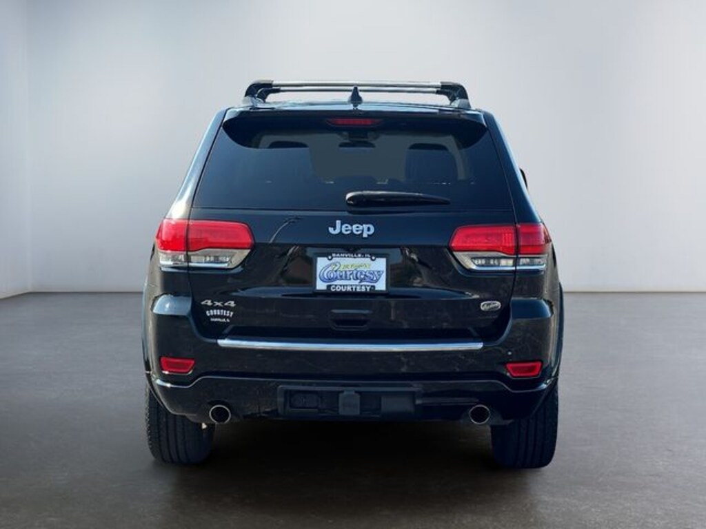 Used 2017 Jeep Grand Cherokee Overland 4x4 SUV