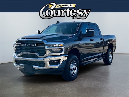 Featured new 2025 Ram 2500 TRADESMAN CREW CAB 4X4 6'4 BOX Pickup for sale in Danville, IL