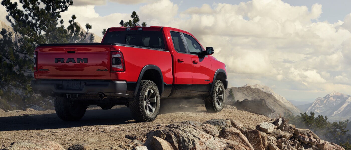 2019 Ram 1500 exterior edge of cliff