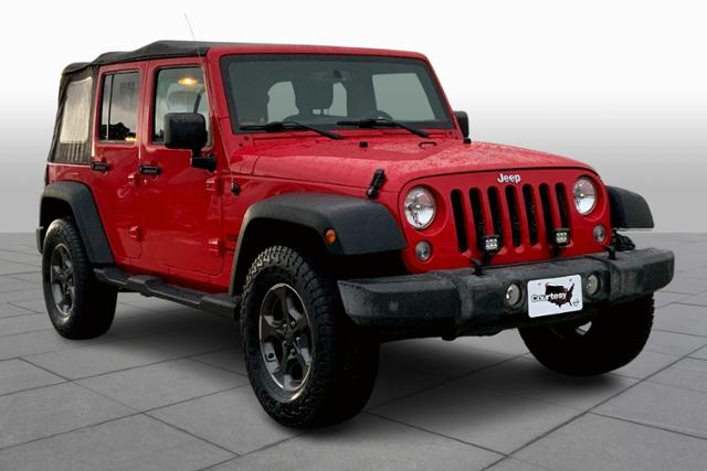 Certified 2017 Jeep Wrangler Unlimited Sport S with VIN 1C4HJWDG7HL575846 for sale in Houston, TX