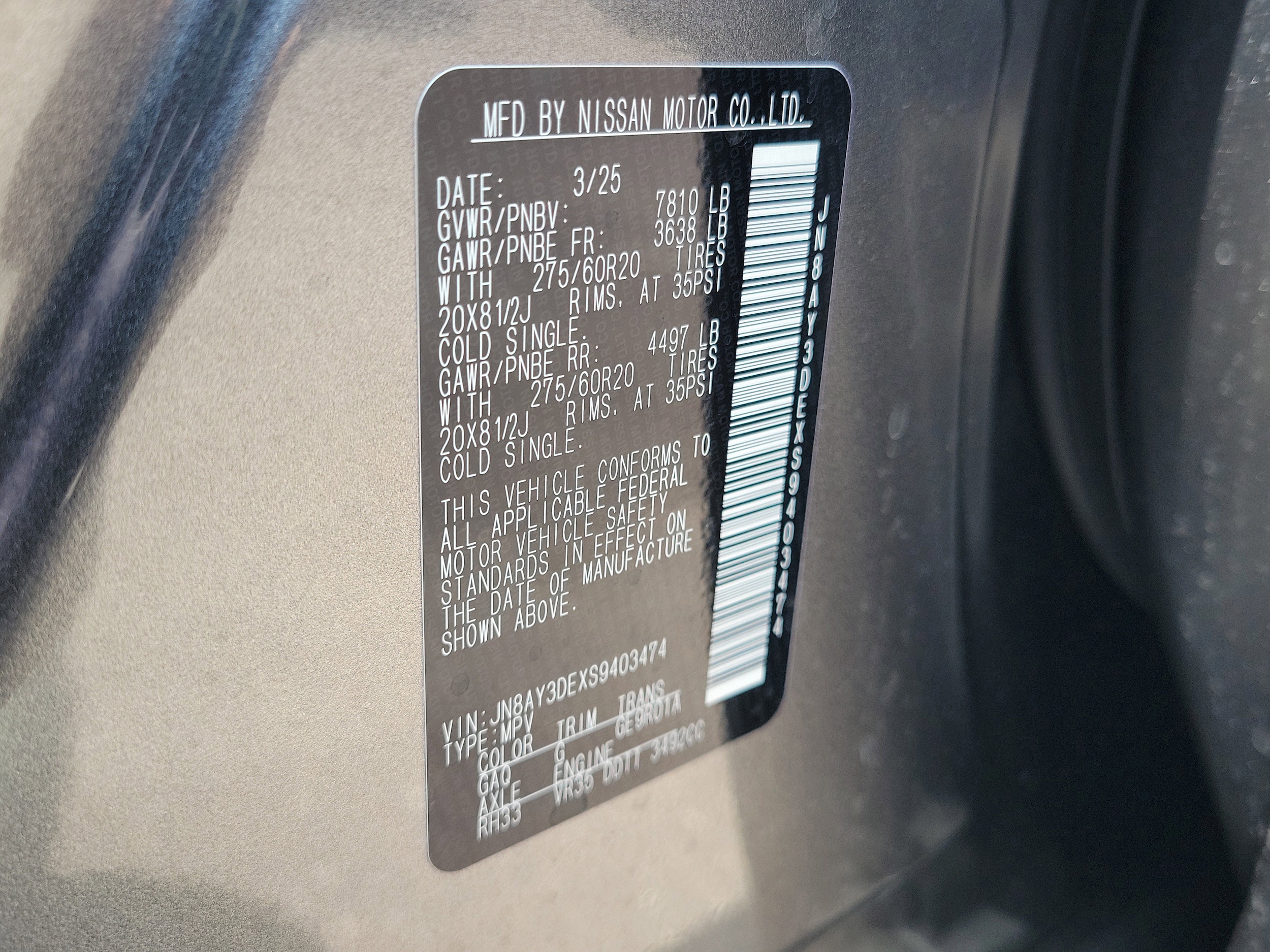 2025 Nissan Armada PRO-4X - Photo 37