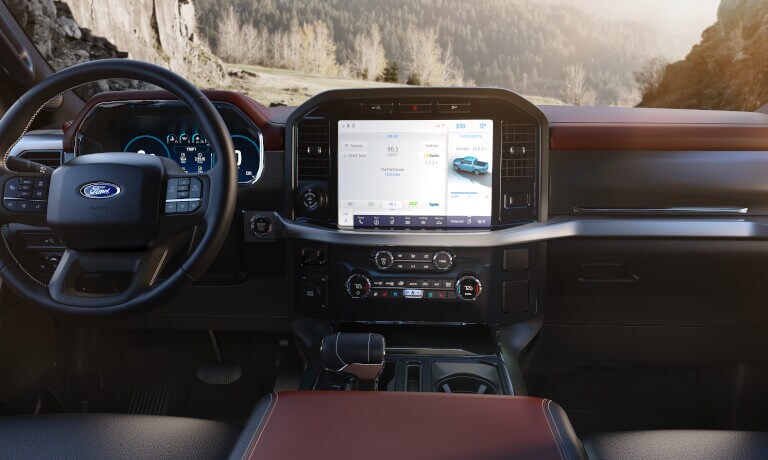 2023 Ford F-150 infotainment system