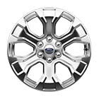 2023 Ford F-150 20-in. polished aluminum wheels