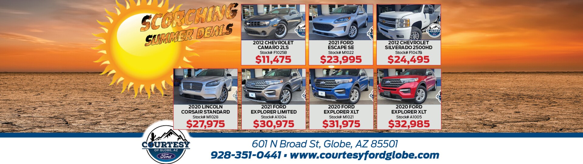 New & Used Ford Dealership in Globe, AZ Courtesy Ford of Globe