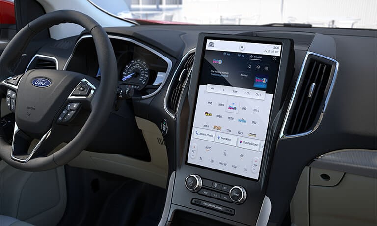 2022 Ford Edge infotainment system