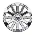 2023 Ford F-150 22-in. polished aluminum wheels