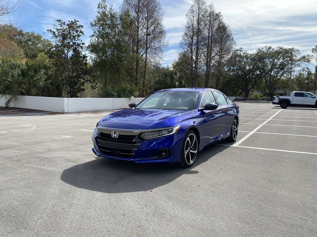 Certified 2022 Honda Accord Hybrid Sport Sedan
