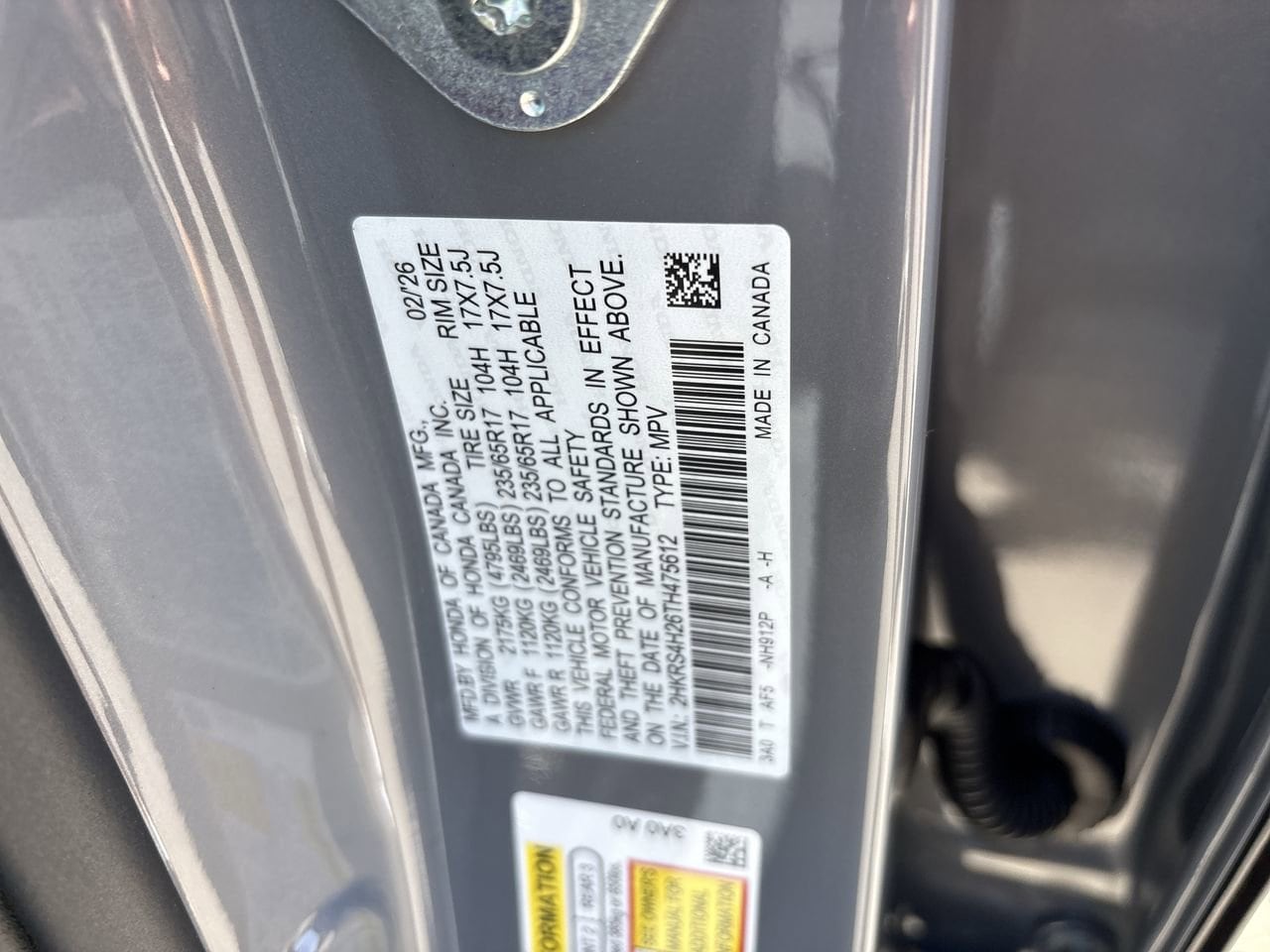 2026 Honda CR-V LX - Photo 20