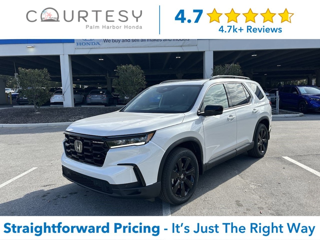 New 2025 Honda Pilot Black Edition SUV