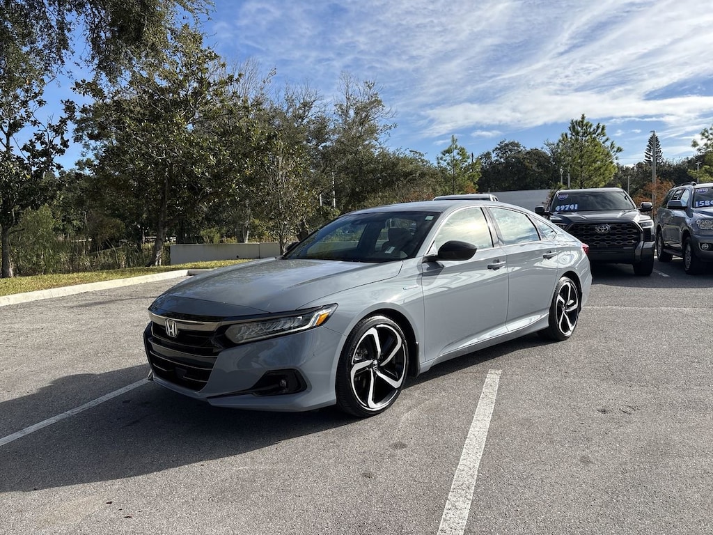 Certified 2022 Honda Accord Hybrid Sport Sedan