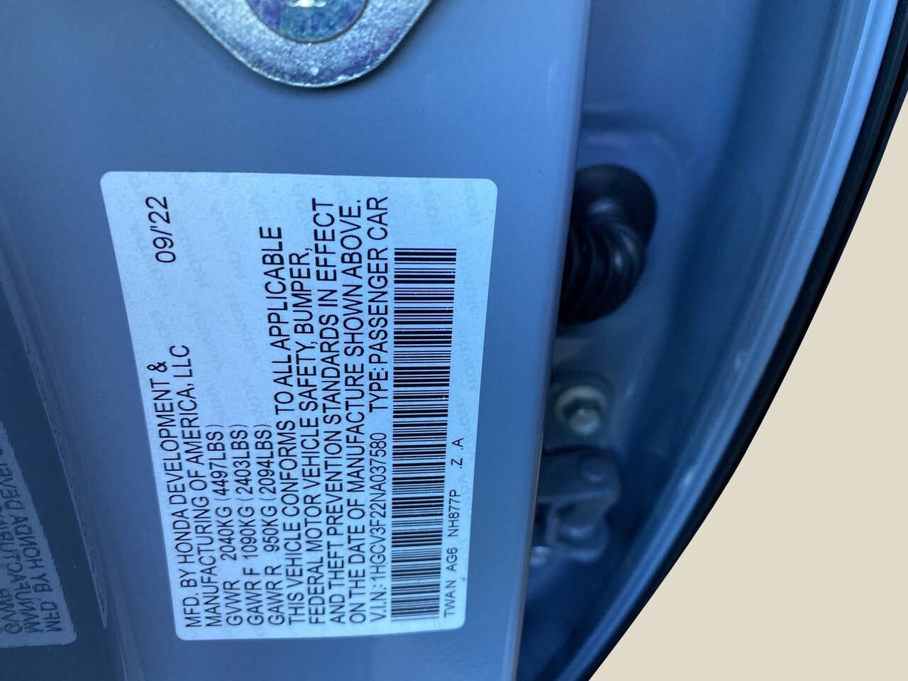 2022 Honda Accord Hybrid Sport - Photo 25