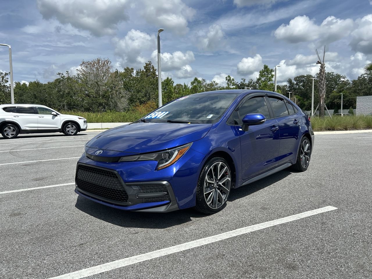 Used 2020 Toyota Corolla SE with VIN JTDS4RCE5LJ037391 for sale in Palm Harbor, FL