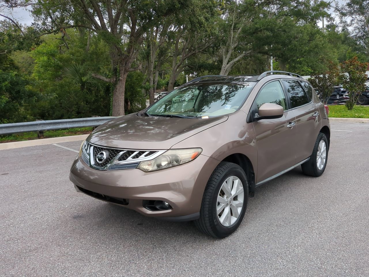 Used 2014 Nissan Murano SL with VIN JN8AZ1MU4EW414193 for sale in Palm Harbor, FL
