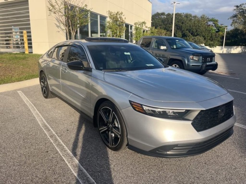 Certified 2024 Honda Accord Hybrid Sport Sedan