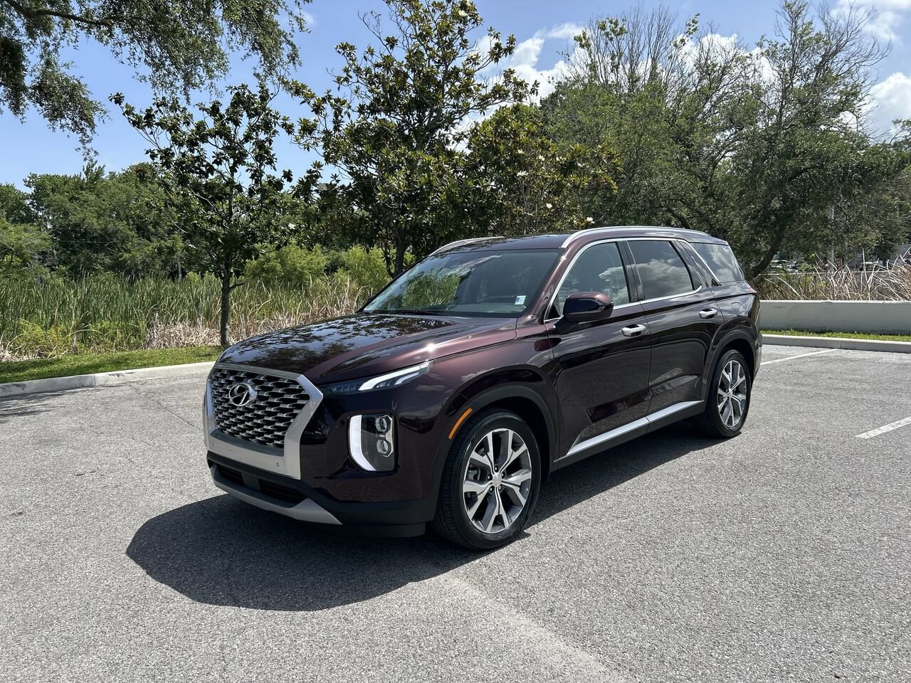 Used 2022 Hyundai Palisade SEL with VIN KM8R4DHE9NU477704 for sale in Palm Harbor, FL