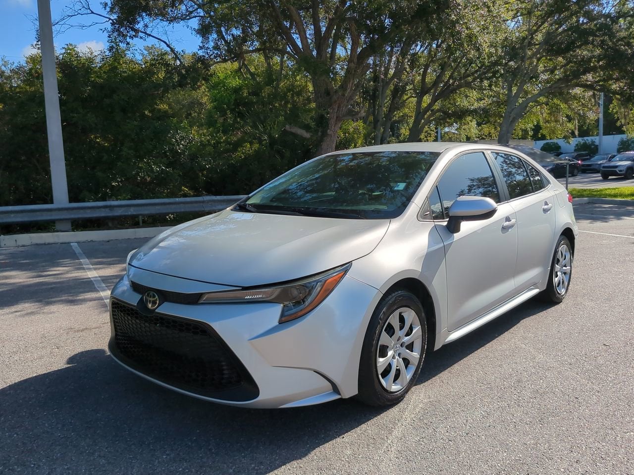 Used 2021 Toyota Corolla LE with VIN 5YFEPMAE6MP166537 for sale in Palm Harbor, FL