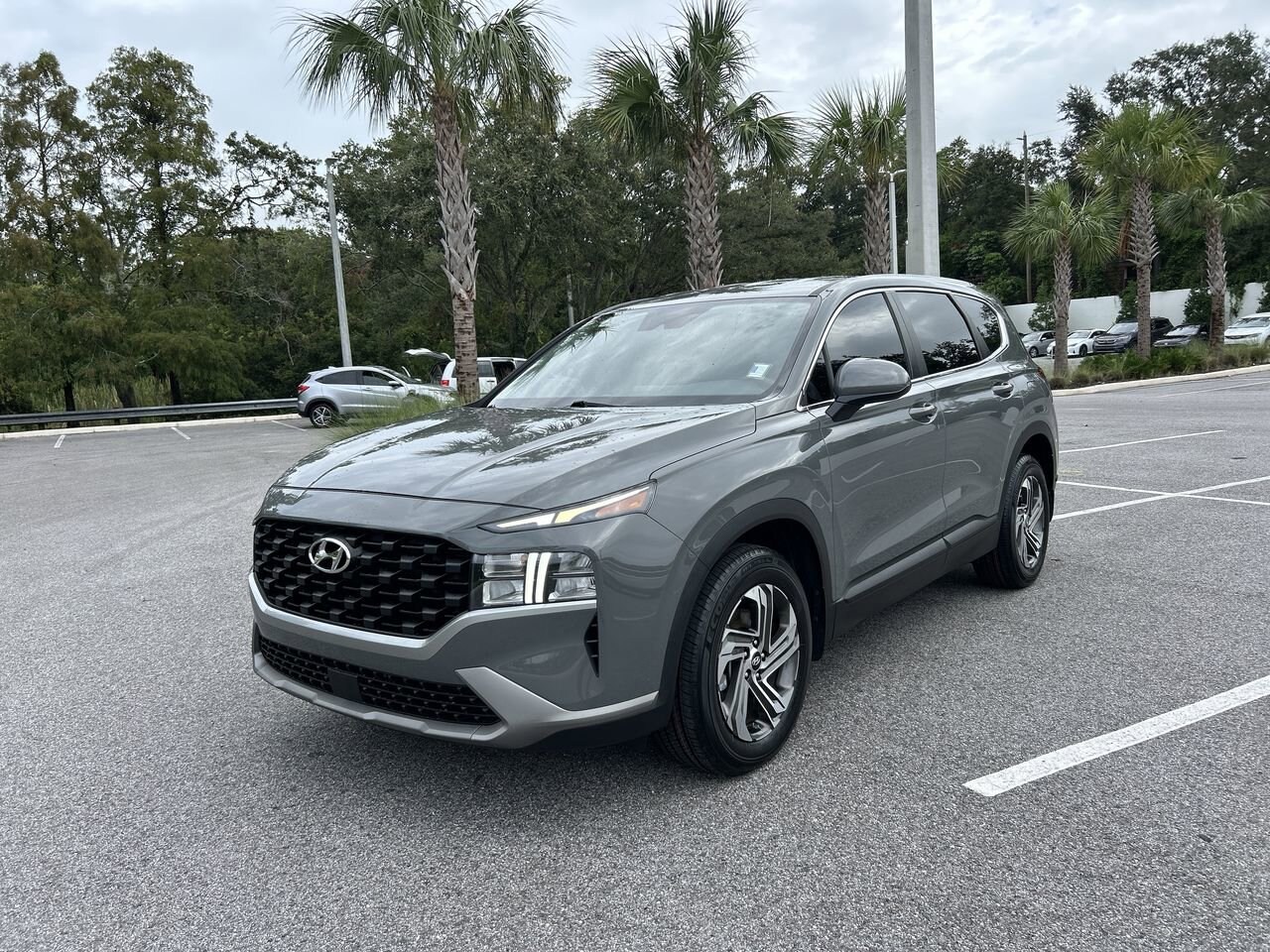 Used 2022 Hyundai Santa Fe SE with VIN 5NMS14AJ3NH438006 for sale in Palm Harbor, FL