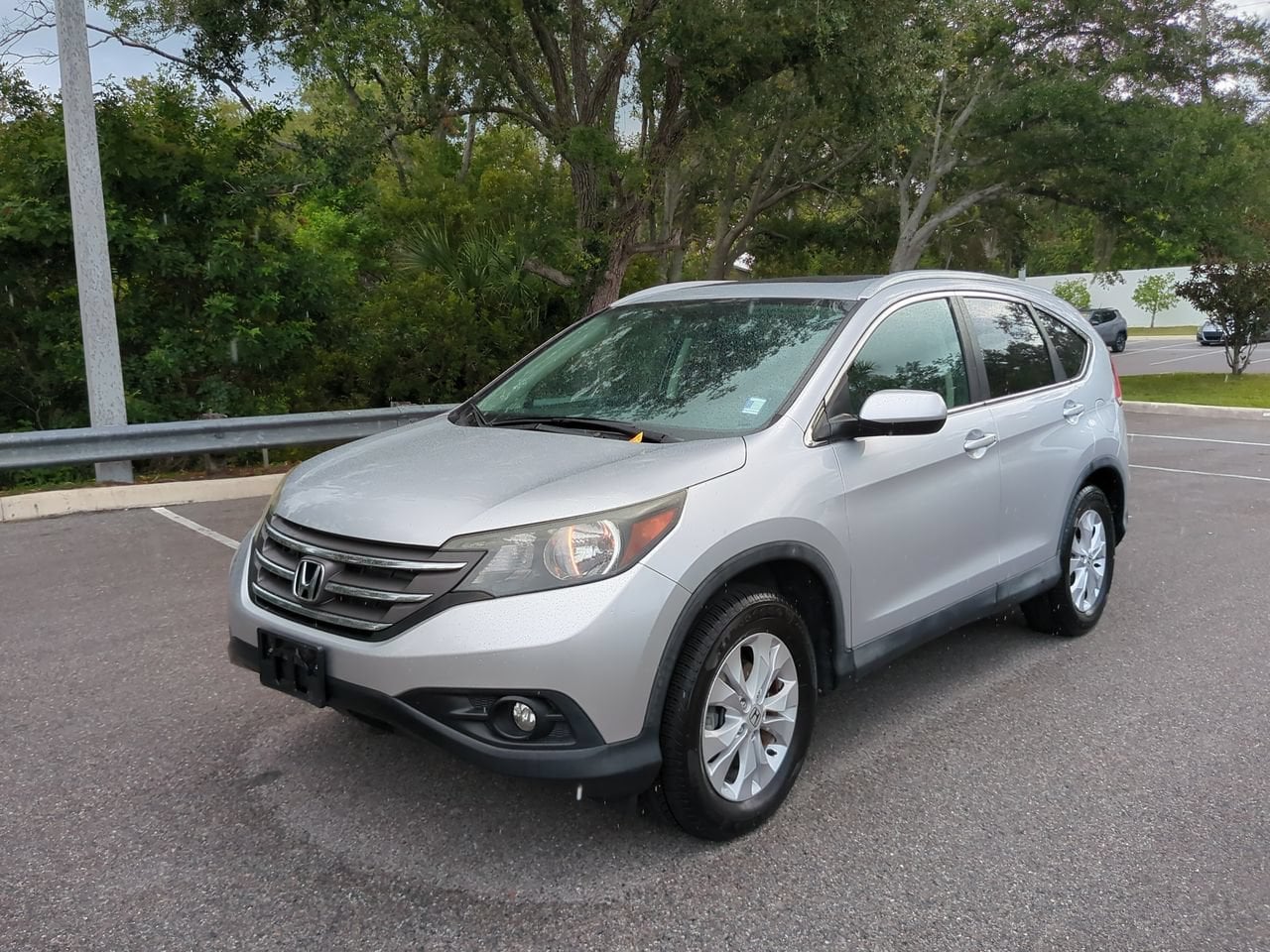 Used 2014 Honda CR-V EX-L with VIN 2HKRM4H71EH686869 for sale in Palm Harbor, FL