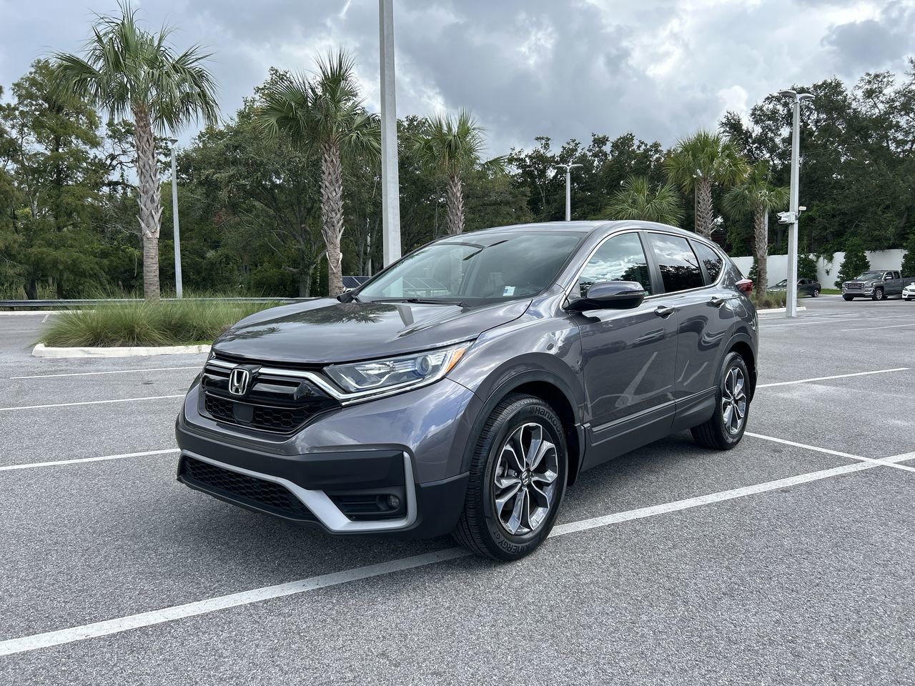 Certified 2022 Honda CR-V EX with VIN 5J6RW1H57NA007888 for sale in Palm Harbor, FL