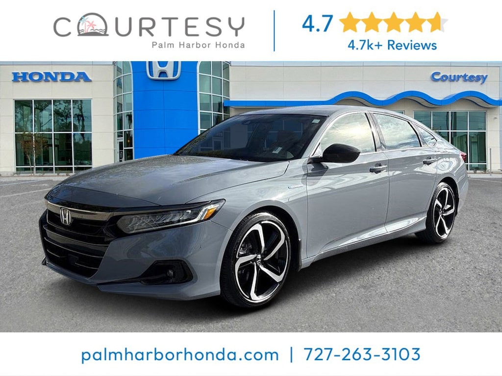 Certified 2022 Honda Accord Hybrid Sport Sedan