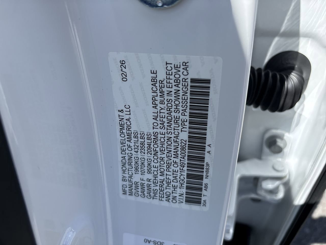 2026 Honda Accord SE - Photo 21