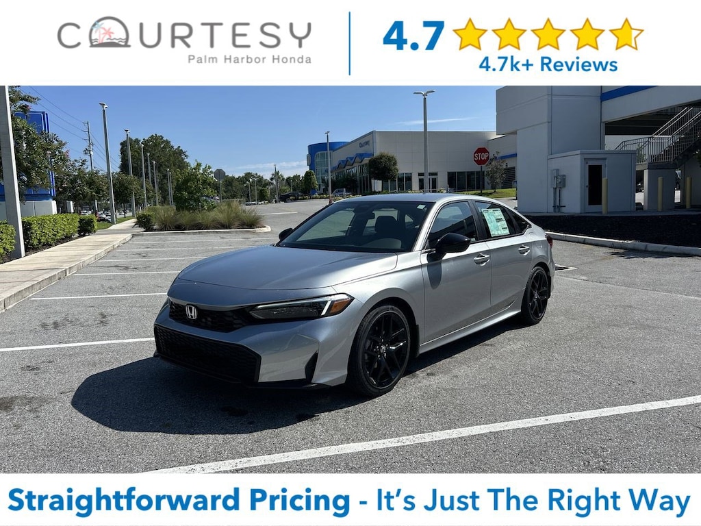 New 2026 Honda Civic Sport Sedan