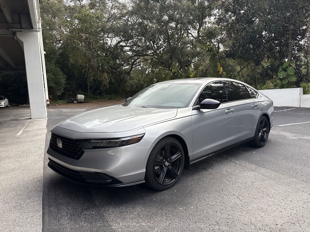 New 2025 Honda Accord Hybrid Sport-L Sedan