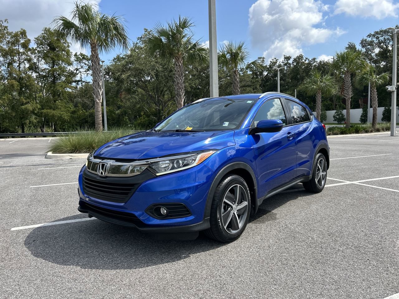 Certified 2022 Honda HR-V EX with VIN 3CZRU5H57NM712383 for sale in Palm Harbor, FL