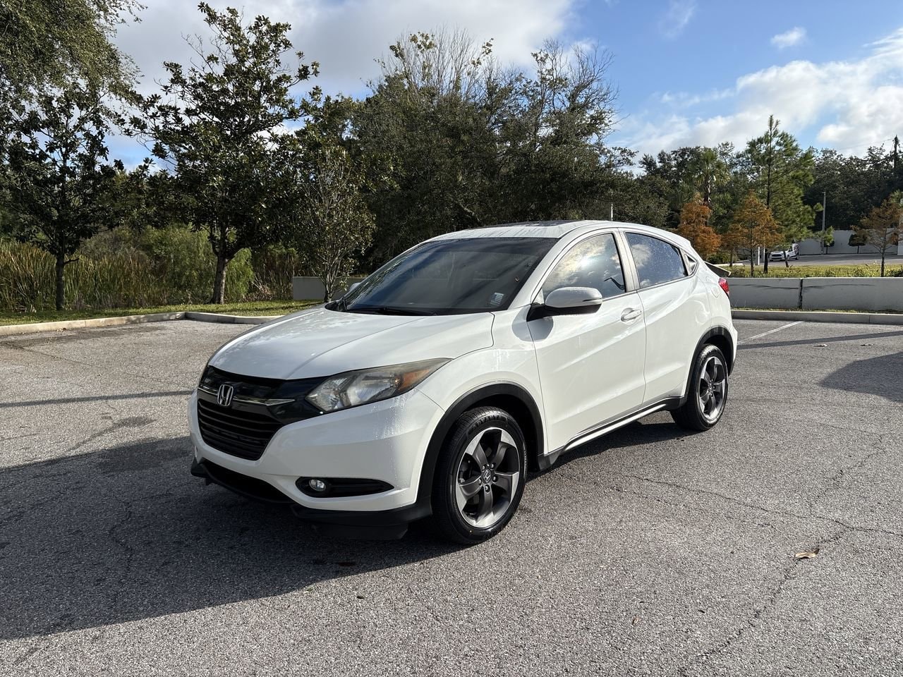 Certified 2018 Honda HR-V EX with VIN 3CZRU5H54JM711945 for sale in Palm Harbor, FL