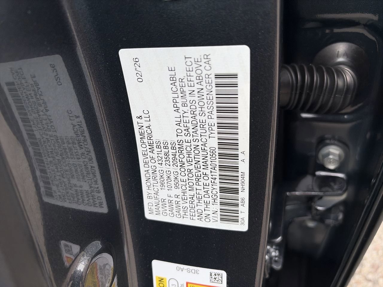 2026 Honda Accord SE - Photo 22