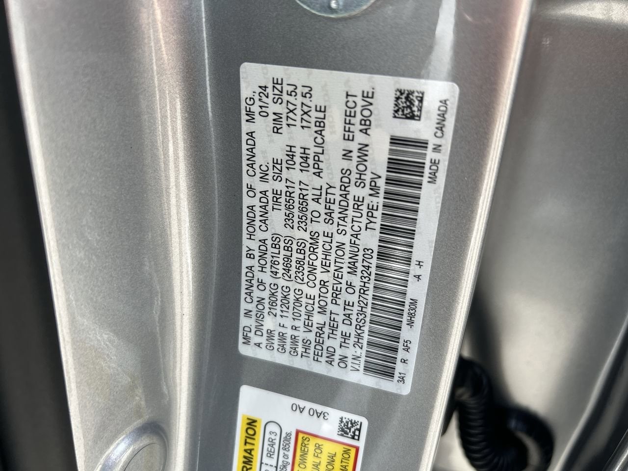 2024 Honda CR-V LX - Photo 22