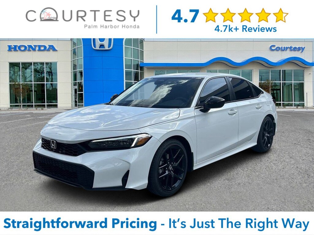 New 2026 Honda Civic Sport Sedan