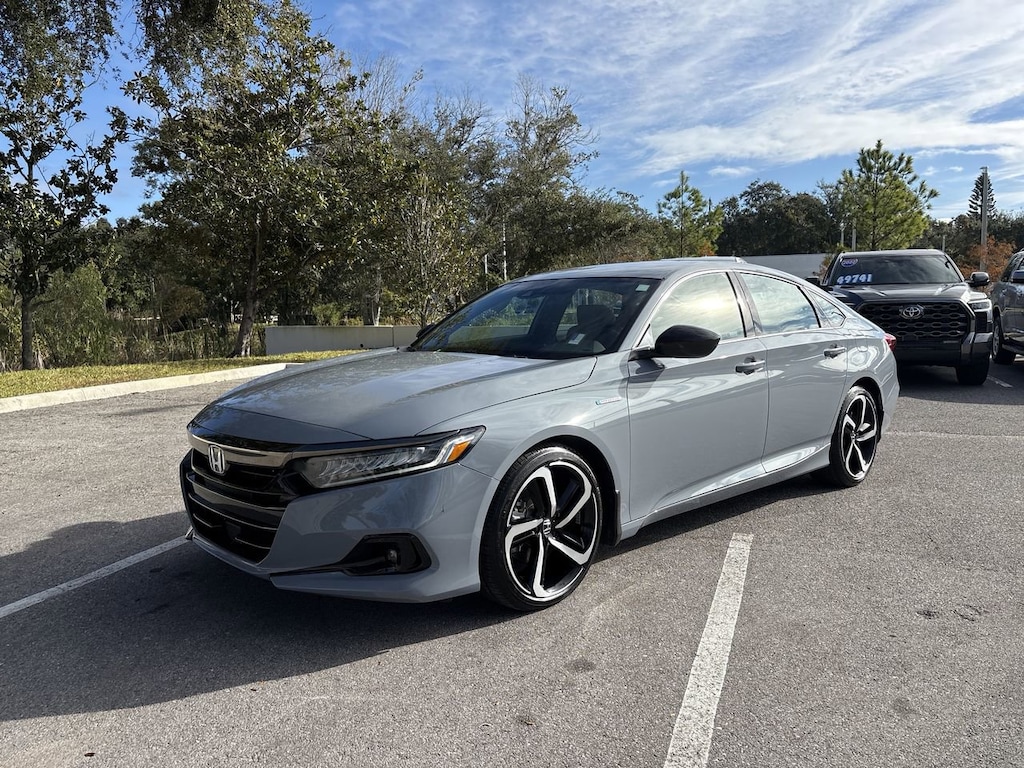 Certified 2022 Honda Accord Hybrid Sport Sedan