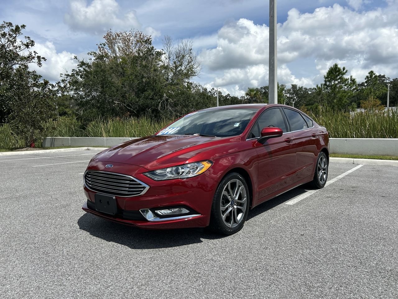 Used 2017 Ford Fusion SE with VIN 3FA6P0HD9HR175863 for sale in Palm Harbor, FL