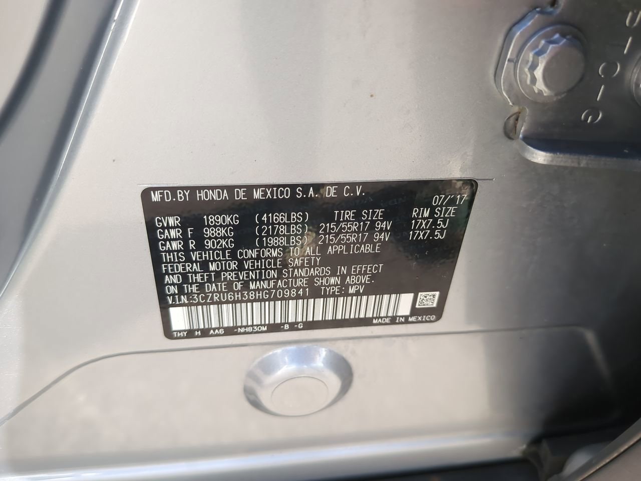 2017 Honda HR-V LX - Photo 24
