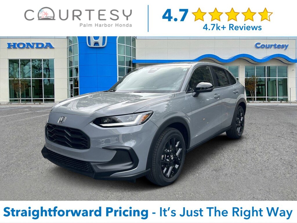 New 2024 Honda HRV Sport w/BSI For Sale Serving Tampa, FL